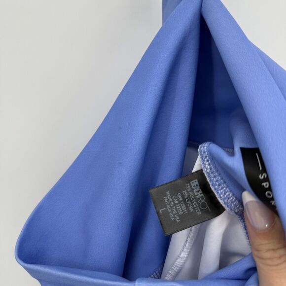 Beach Riot Blue Pearl Embellished Athletic Leggings Fitted Size Large - Picture 13 of 15